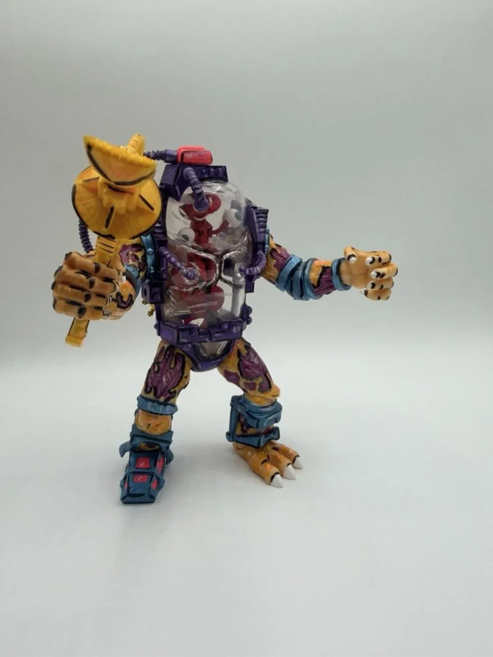 Super 7 Mutagen Man 7” Custom Painted Teenage Mutant Ninja Turtles